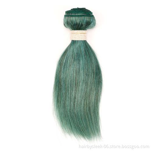 Colorful remy human Straight Hair 8 to 28inches human Brazilian hair bundles double weft wholesale human hair extension